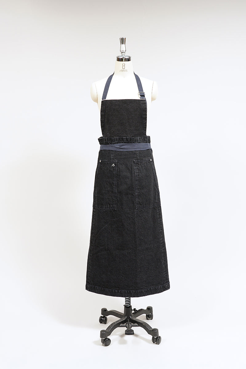 【ナイジェル・ケーボン】WOMAN / ジャパニーズファーマー エプロンドレス デニム / JP FARMER APRON DRESS DENIM