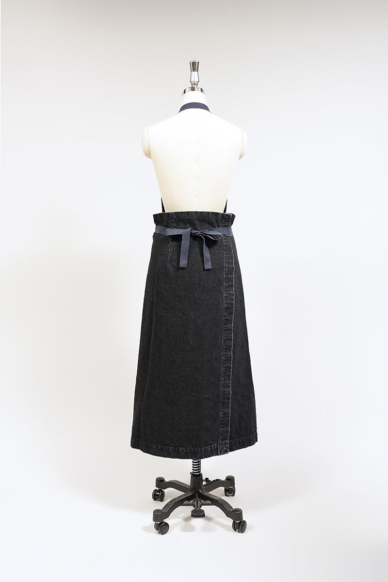 【ナイジェル・ケーボン】WOMAN / ジャパニーズファーマー エプロンドレス デニム / JP FARMER APRON DRESS DENIM