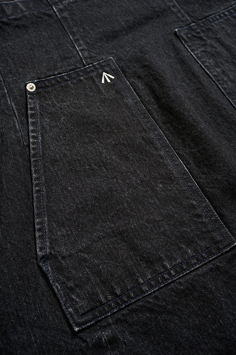 【ナイジェル・ケーボン】WOMAN / ジャパニーズファーマー エプロンドレス デニム / JP FARMER APRON DRESS DENIM
