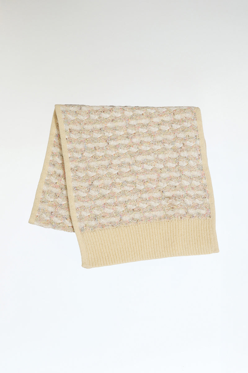 【ナイジェル・ケーボン】WOMAN / ニットストール ファンシーツイード / KNIT STOLE FANCY TWEED