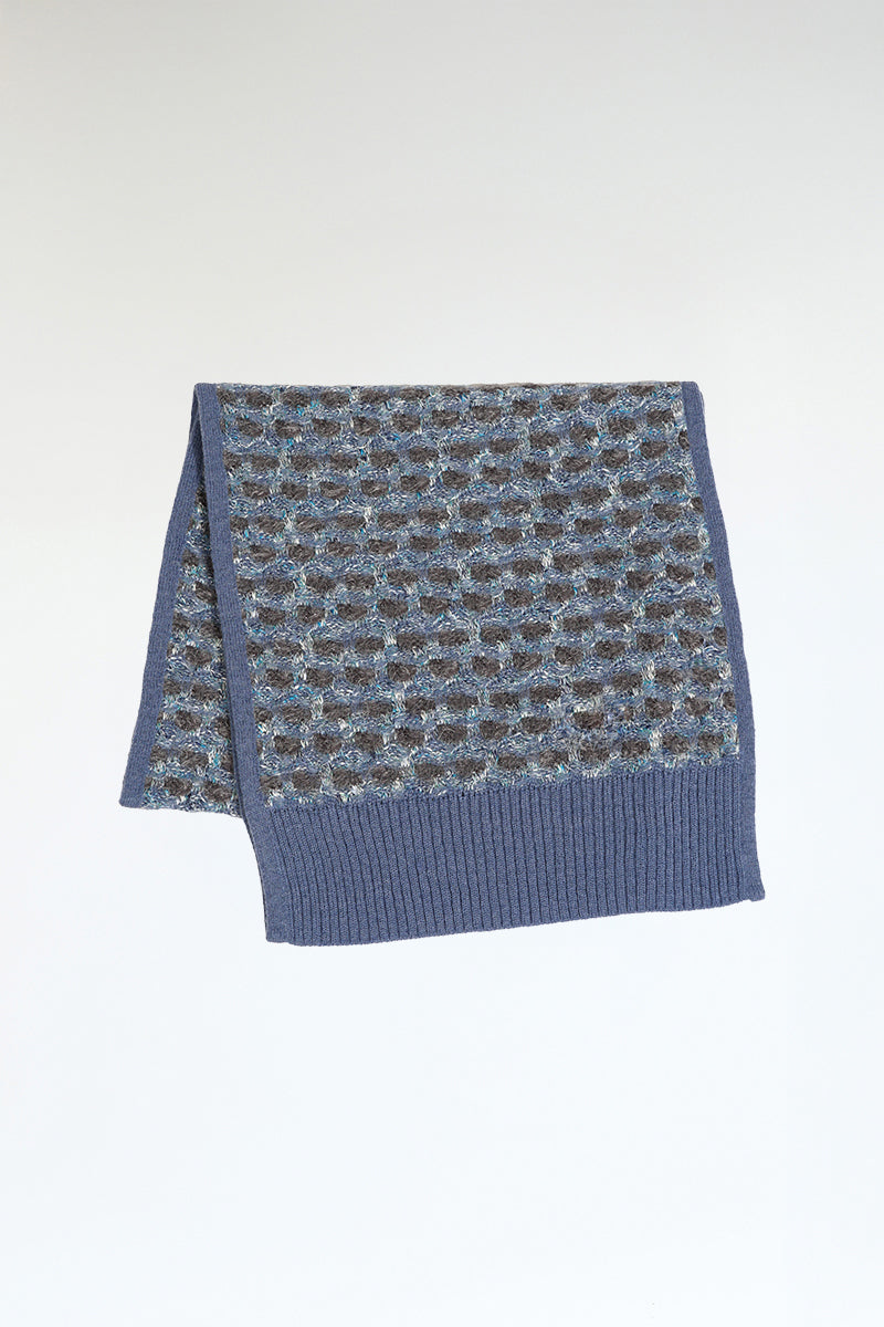 【ナイジェル・ケーボン】WOMAN / ニットストール ファンシーツイード / KNIT STOLE FANCY TWEED