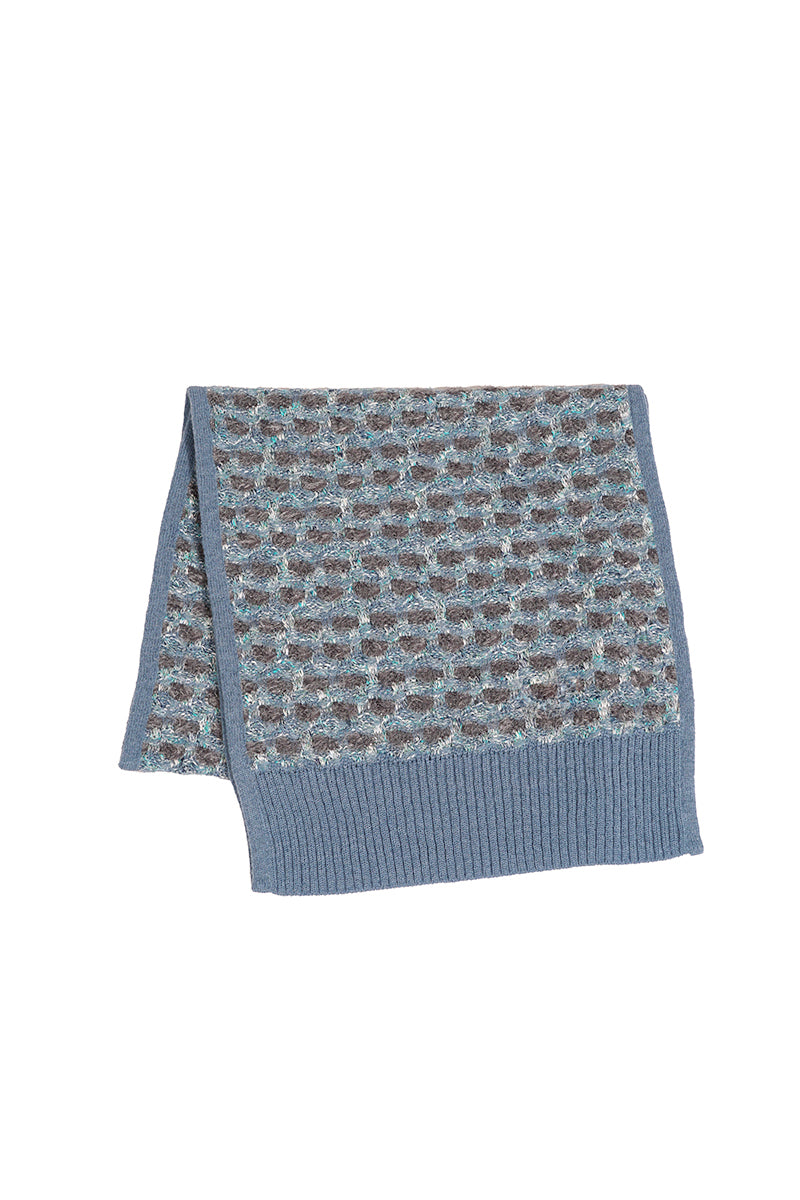 【ナイジェル・ケーボン】WOMAN / ニットストール ファンシーツイード / KNIT STOLE FANCY TWEED