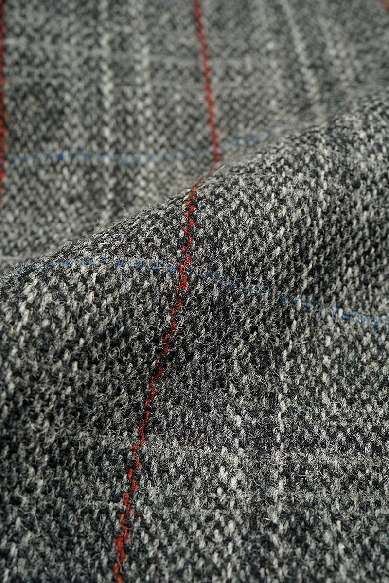 【ナイジェル・ケーボン】WOMAN / カラーレスジャケット ブリティッシュツイード / COLLARLESS JK BRITISH TWEED