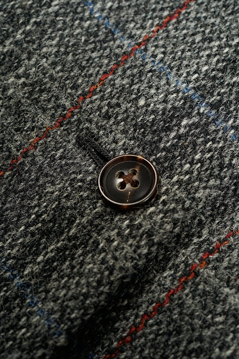 【ナイジェル・ケーボン】WOMAN / カラーレスジャケット ブリティッシュツイード / COLLARLESS JK BRITISH TWEED