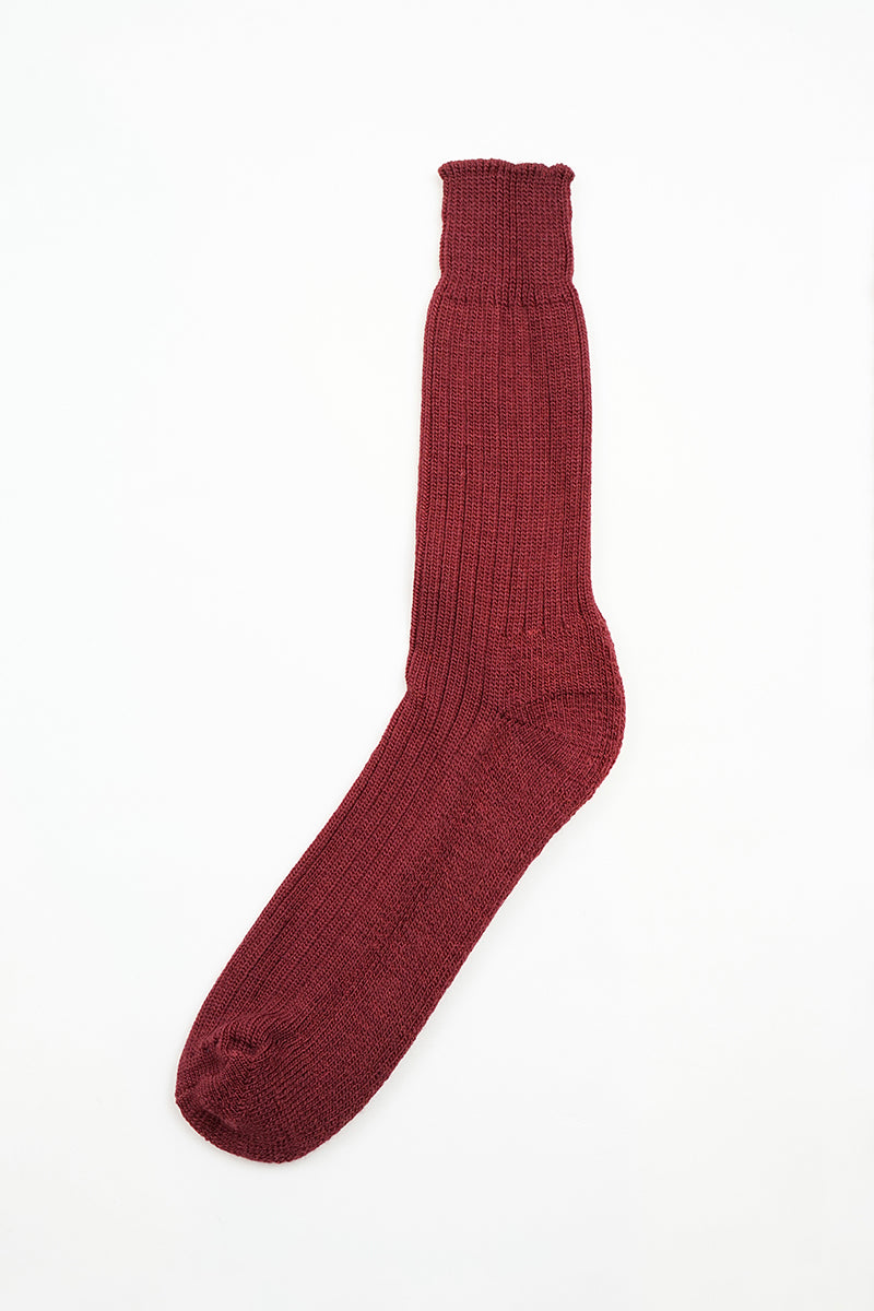 【ナイジェル・ケーボン】MAN / リブウールソックス / ACC-20 RIBBED WOOL SOCK