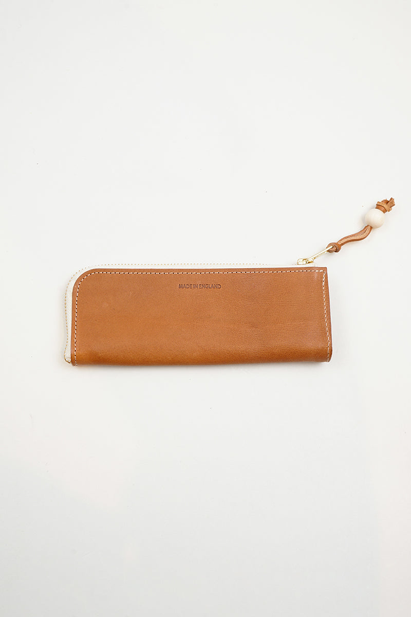 Nigel Cabourn ダークブラウン ケース ナイジェル・ケーボン】MAN / レザーグラスケース / LEATHER GLASS