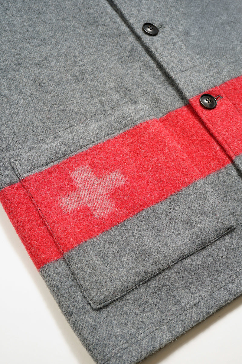 【ナイジェル・ケーボン】MAN / ナイジェル・ケーボン × マムート - ブランケットジャケット / Nigel Cabourn x MAMMUT - BLANKET JACKET