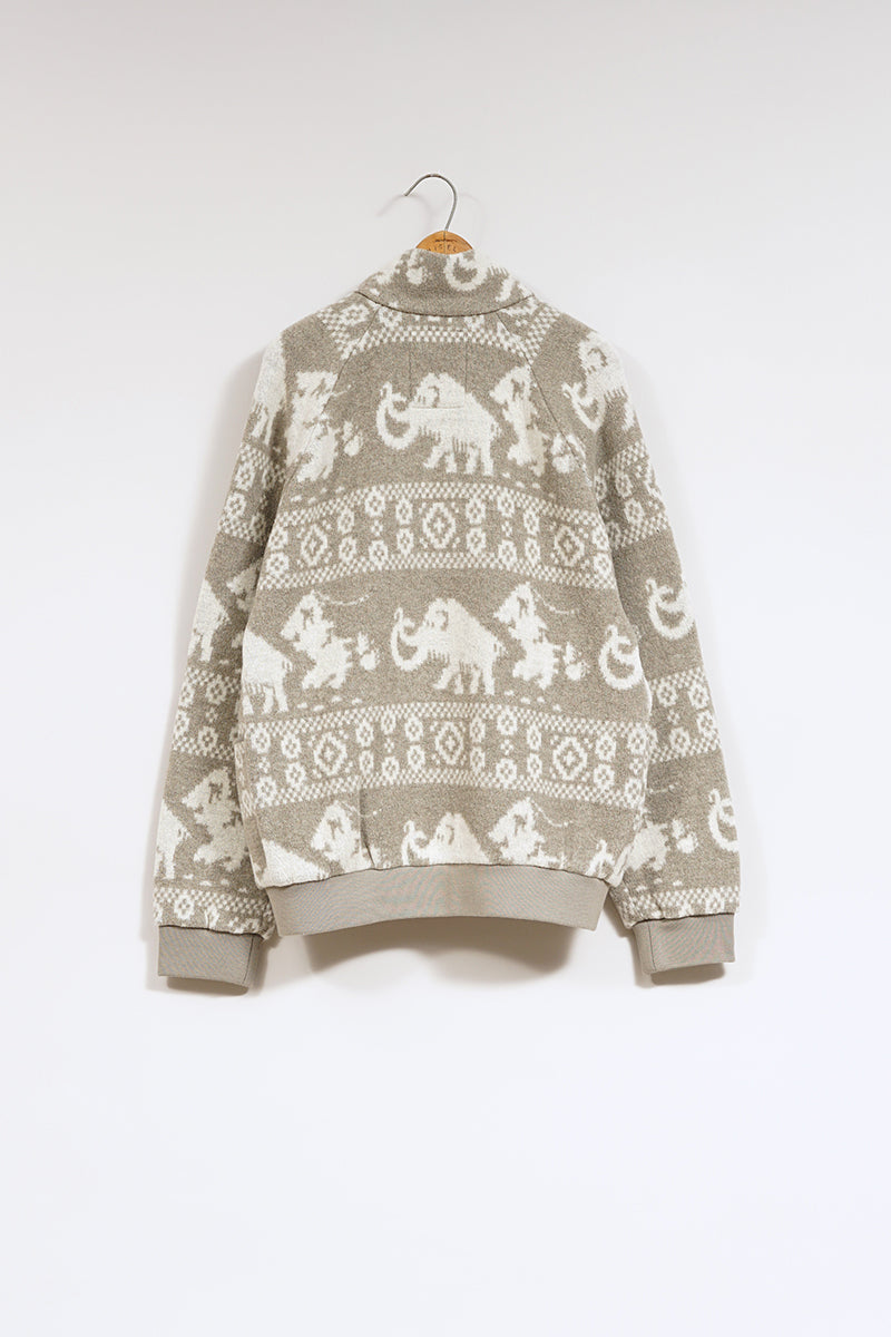 【ナイジェル・ケーボン】MAN / ナイジェル・ケーボン × マムート - ウールミッドレイヤージャケット / Nigel Cabourn x MAMMUT - WOOL ML JACKET