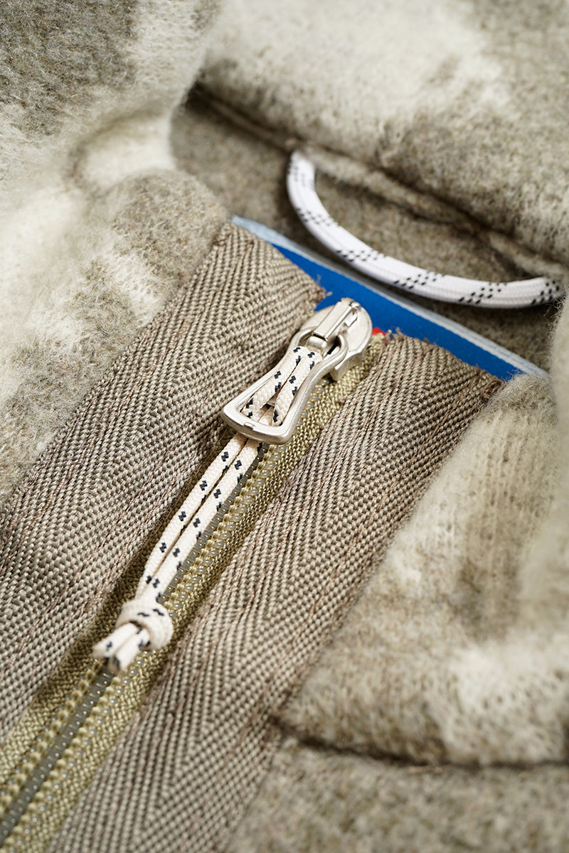 【ナイジェル・ケーボン】MAN / ナイジェル・ケーボン × マムート - ウールミッドレイヤージャケット / Nigel Cabourn x MAMMUT - WOOL ML JACKET