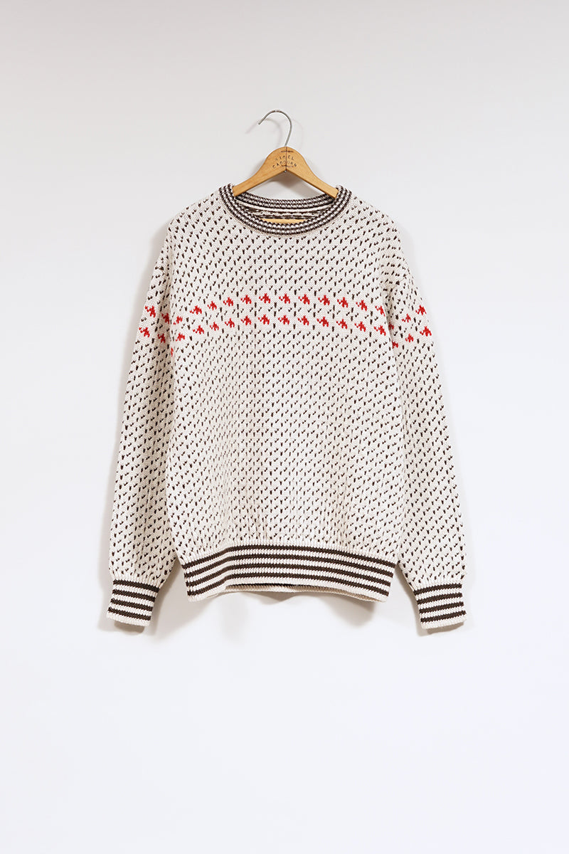 【ナイジェル・ケーボン】MAN / ナイジェル・ケーボン × マムート - ウールミッドレイヤーセーター / Nigel Cabourn x MAMMUT -  WOOL ML SWEATER