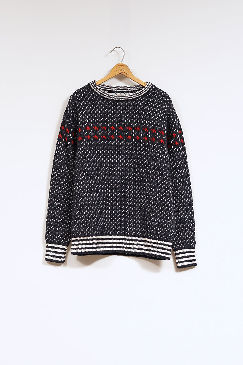 【ナイジェル・ケーボン】MAN / ナイジェル・ケーボン × マムート - ウールミッドレイヤーセーター / Nigel Cabourn x MAMMUT -  WOOL ML SWEATER