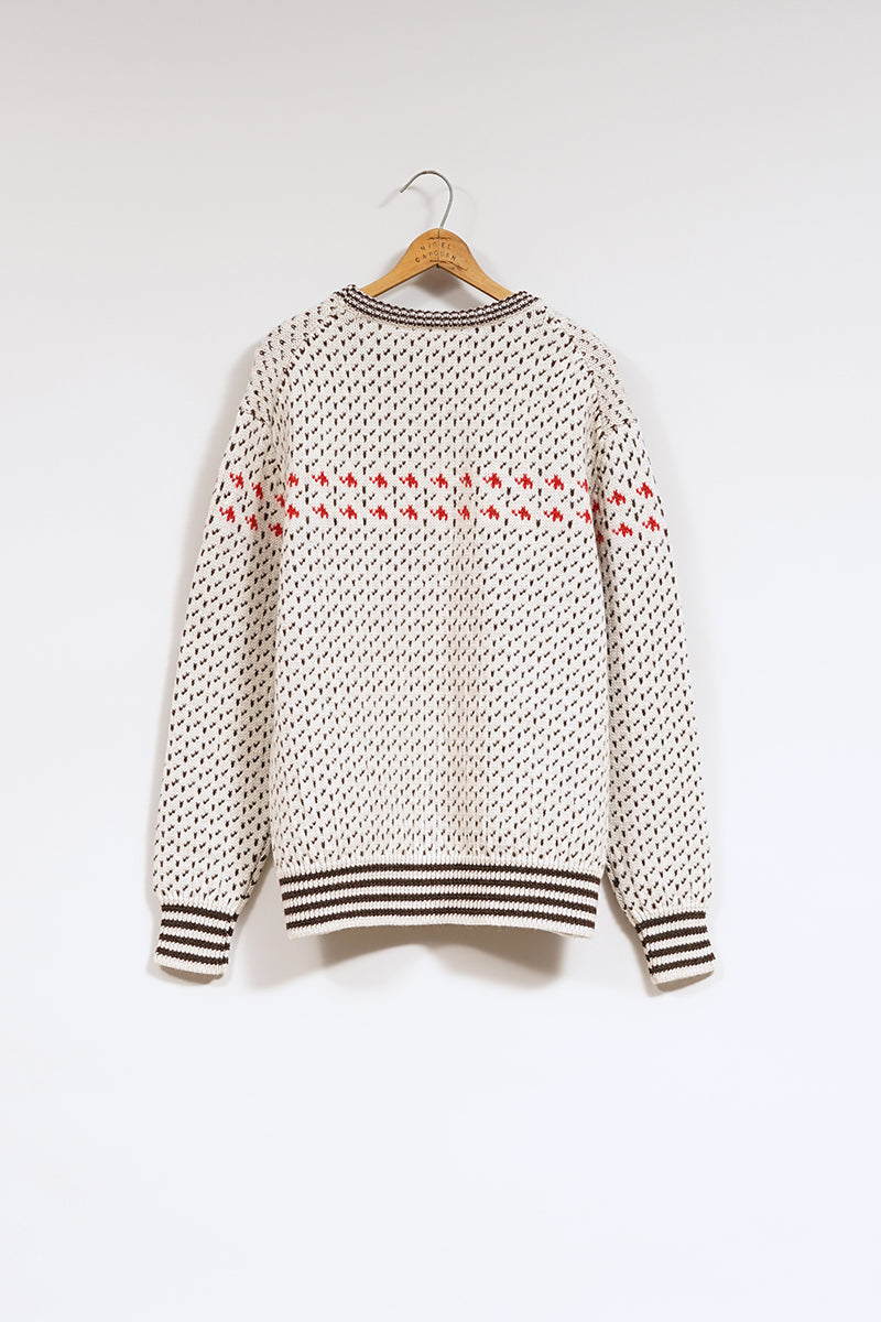 【ナイジェル・ケーボン】MAN / ナイジェル・ケーボン × マムート - ウールミッドレイヤーセーター / Nigel Cabourn x MAMMUT -  WOOL ML SWEATER