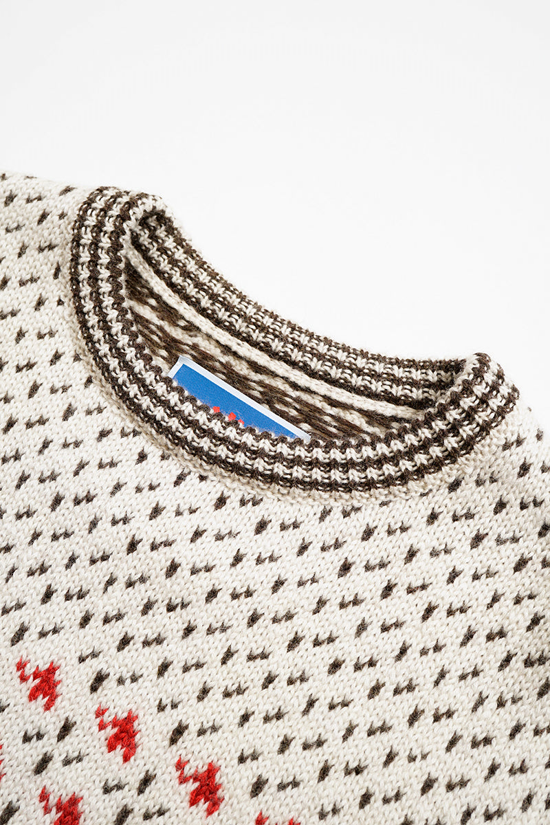 【ナイジェル・ケーボン】MAN / ナイジェル・ケーボン × マムート - ウールミッドレイヤーセーター / Nigel Cabourn x MAMMUT -  WOOL ML SWEATER