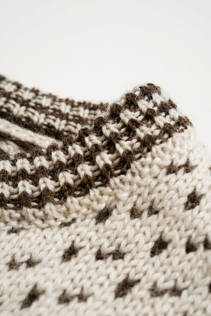 【ナイジェル・ケーボン】MAN / ナイジェル・ケーボン × マムート - ウールミッドレイヤーセーター / Nigel Cabourn x MAMMUT -  WOOL ML SWEATER