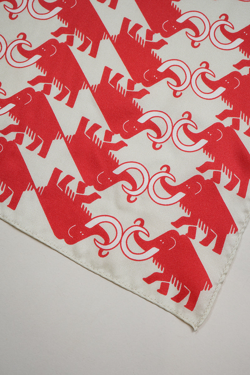 Coming Soon【ナイジェル・ケーボン】MAN / ナイジェル・ケーボン × マムート - シルクスカーフ / Nigel Cabourn x MAMMUT - SILK SCARF