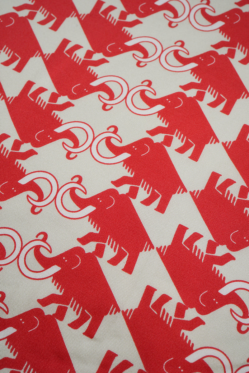 Coming Soon【ナイジェル・ケーボン】MAN / ナイジェル・ケーボン × マムート - シルクスカーフ / Nigel Cabourn x MAMMUT - SILK SCARF