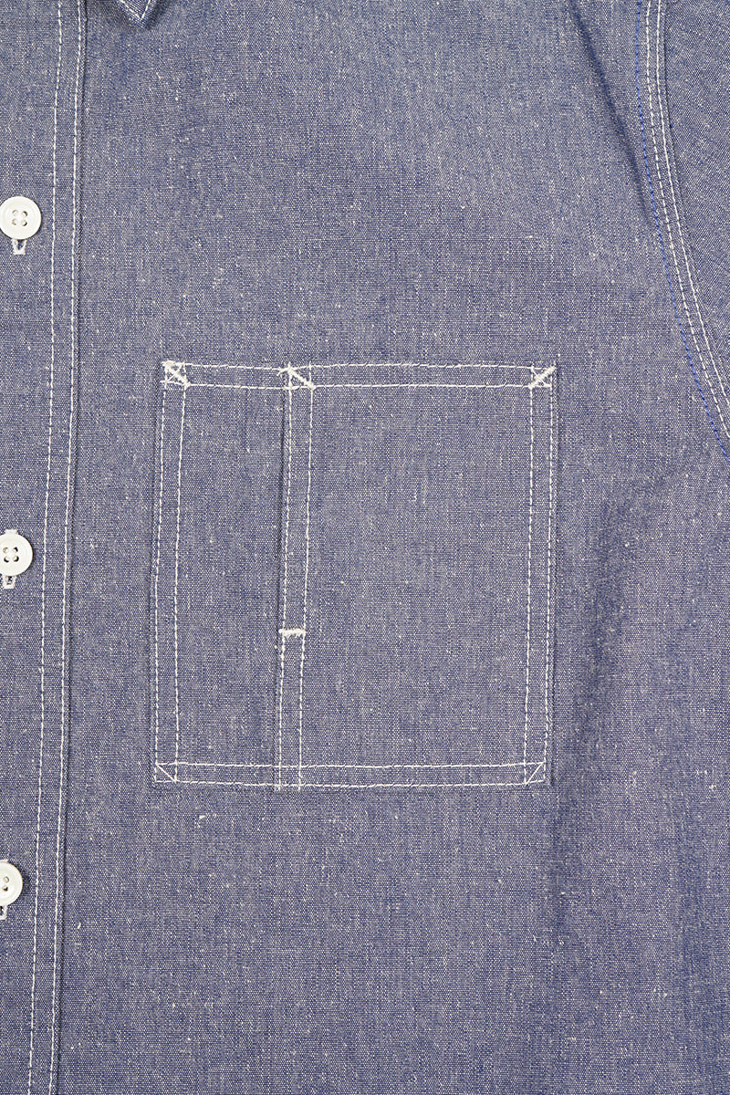 【ナイジェル・ケーボン】UNISEX / シャンブレーシャツ / SH01 CHAMBRAY SHIRT