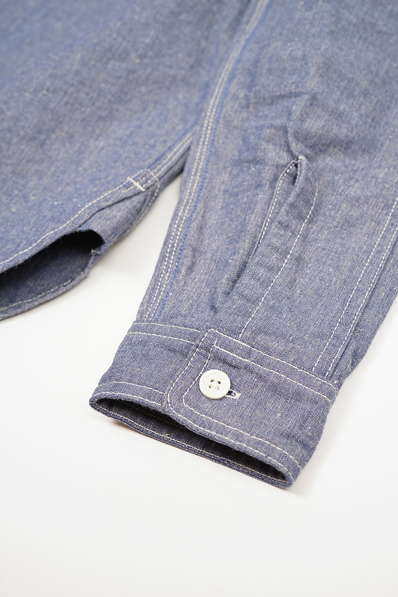 【ナイジェル・ケーボン】UNISEX / シャンブレーシャツ / SH01 CHAMBRAY SHIRT