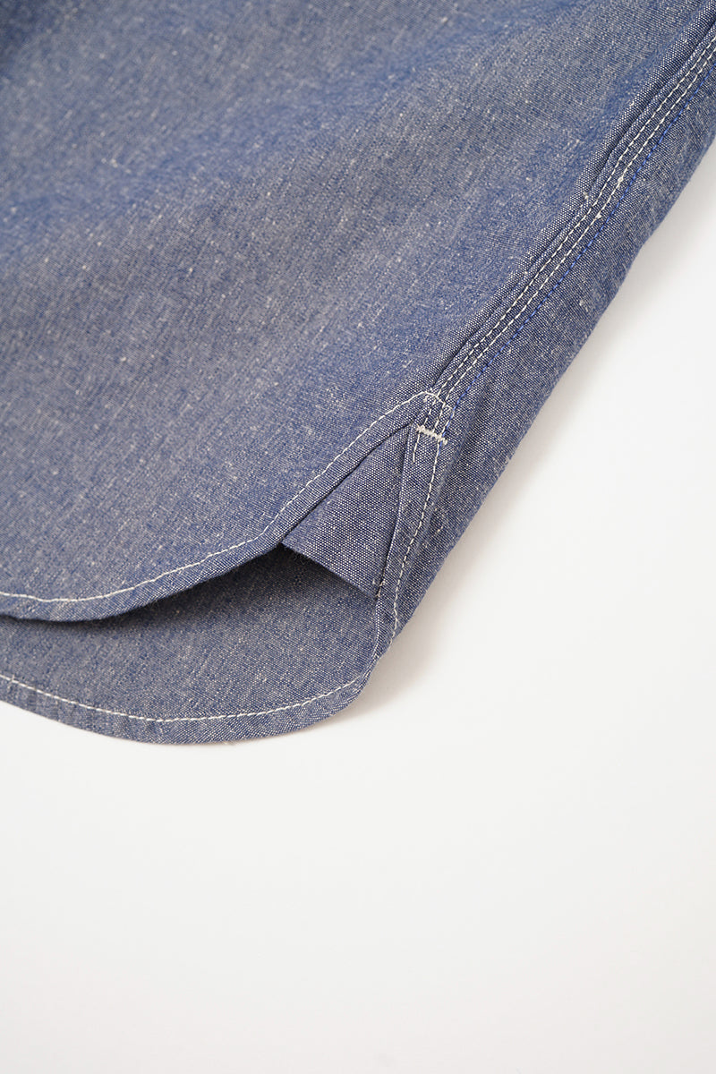 【ナイジェル・ケーボン】UNISEX / シャンブレーシャツ / SH01 CHAMBRAY SHIRT