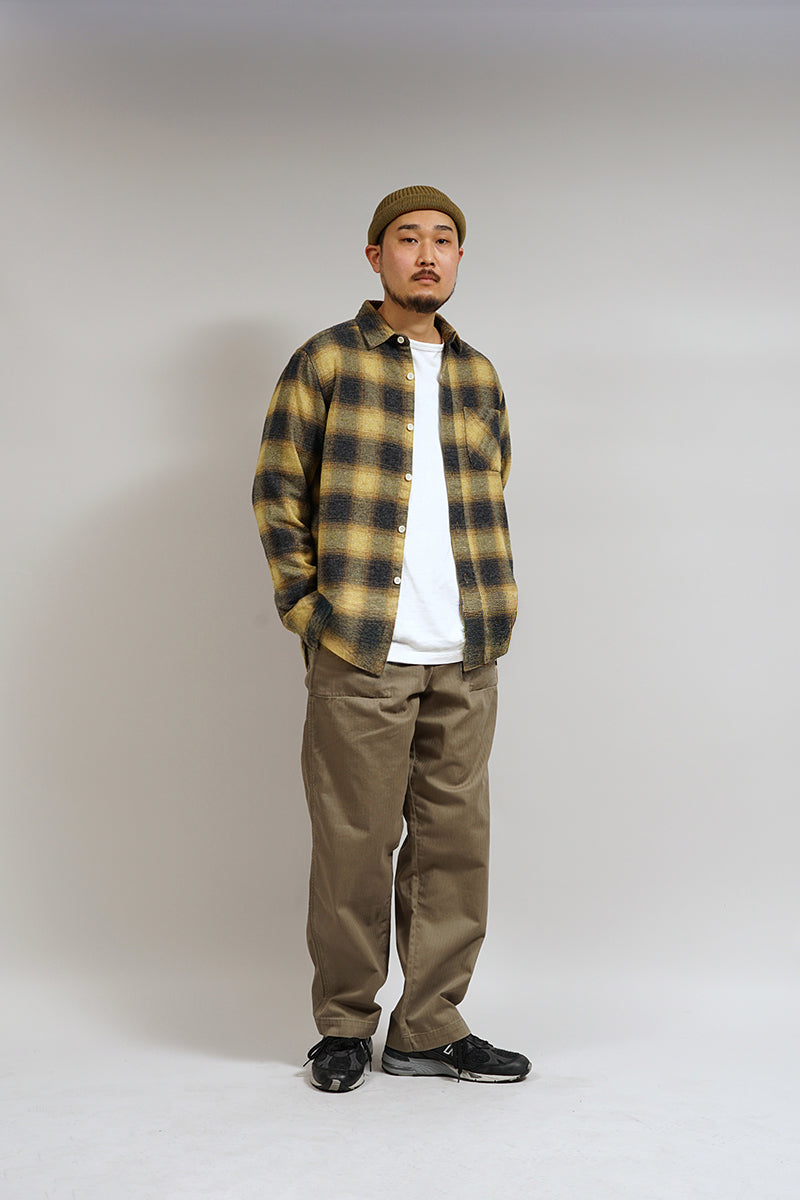 【ナイジェル・ケーボン】UNISEX / ワークシャツ / SH02-1 WORK SHIRT