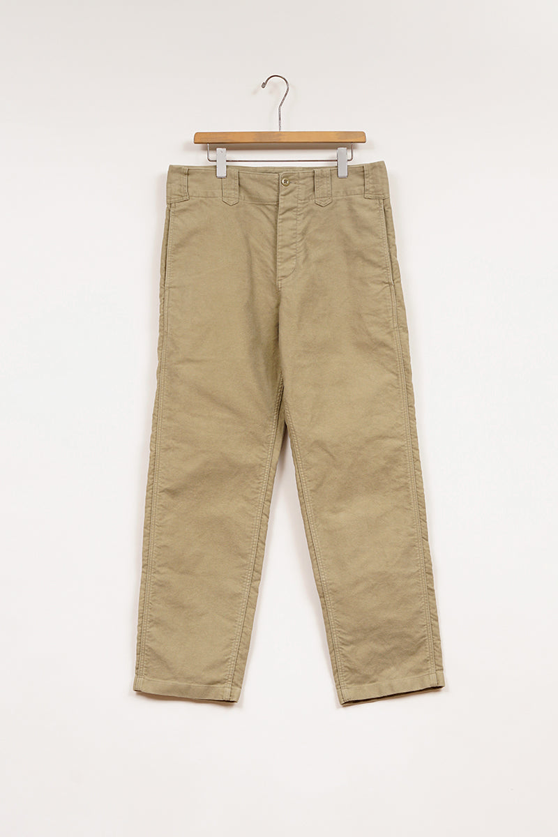 【ナイジェル・ケーボン】MAN / ワークスーツトラウザー - モールスキン / PT04-M WORK SUIT TROUSERS - MOLESKIN