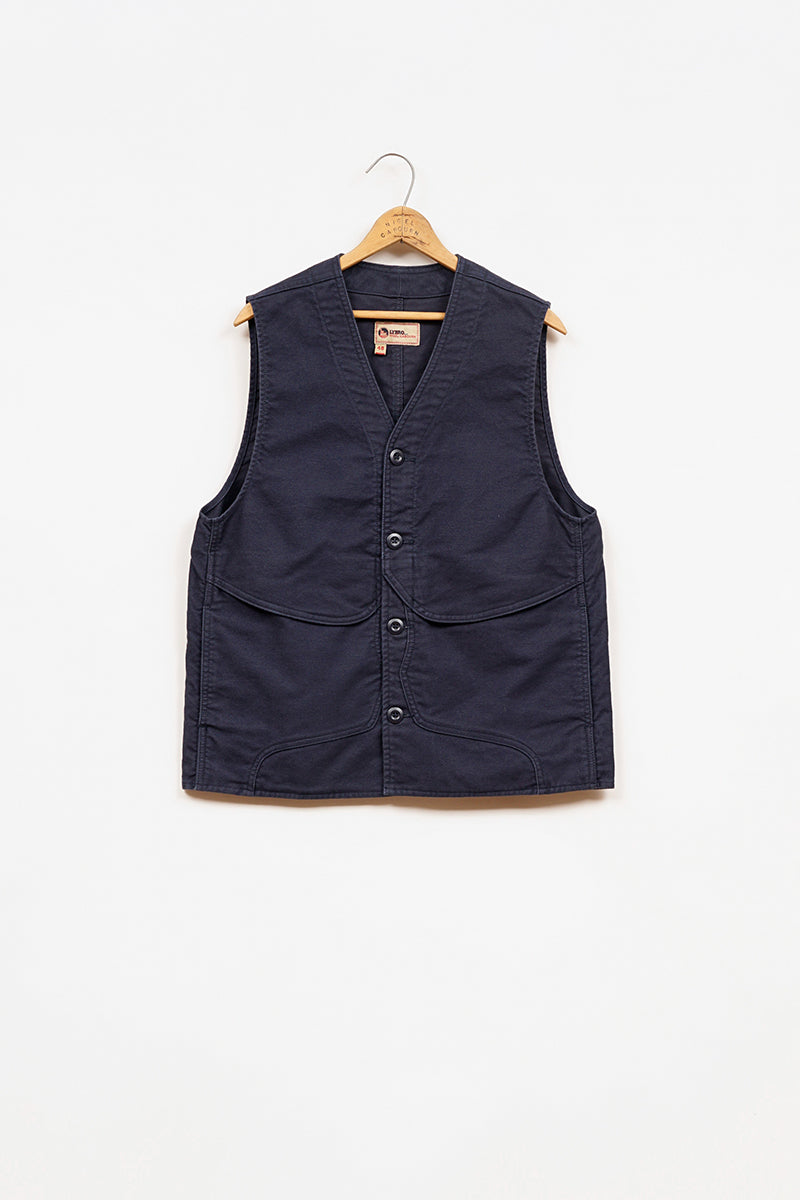 【ナイジェル・ケーボン】MAN / ワークベスト - モールスキン / V01-M WORK VEST - MOLESKIN