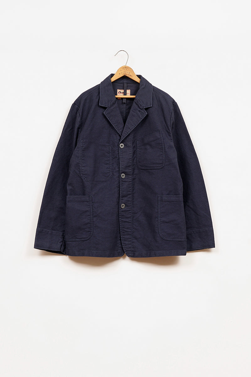 【ナイジェル・ケーボン】UNISEX / ワークスーツジャケット - モールスキン / JK03-M WORK SUIT JACKET - MOLESKIN