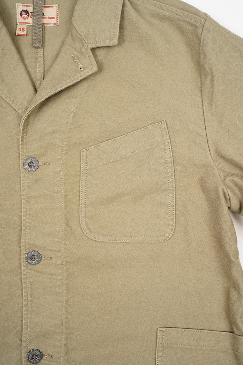 【ナイジェル・ケーボン】UNISEX / ワークスーツジャケット - モールスキン / JK03-M WORK SUIT JACKET - MOLESKIN