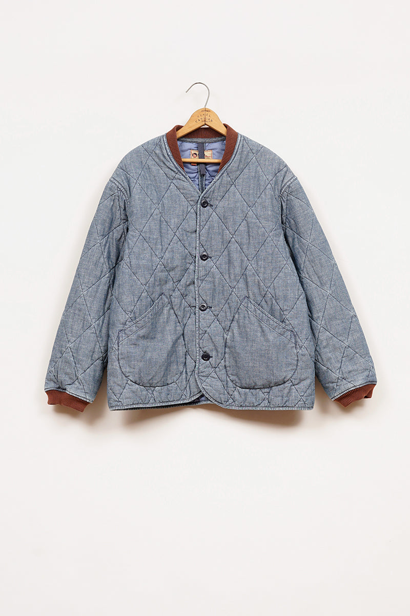 【ナイジェル・ケーボン】MAN / ラインジャケット - インディゴ / OW03 LINE JACKET - INDIGO