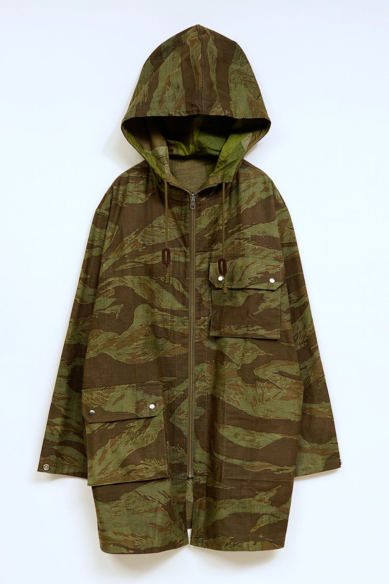 【ケーボン・リボーン】UNISEX / リバーシブルカモパーカー / REVERSIBLE CAMO PARKA