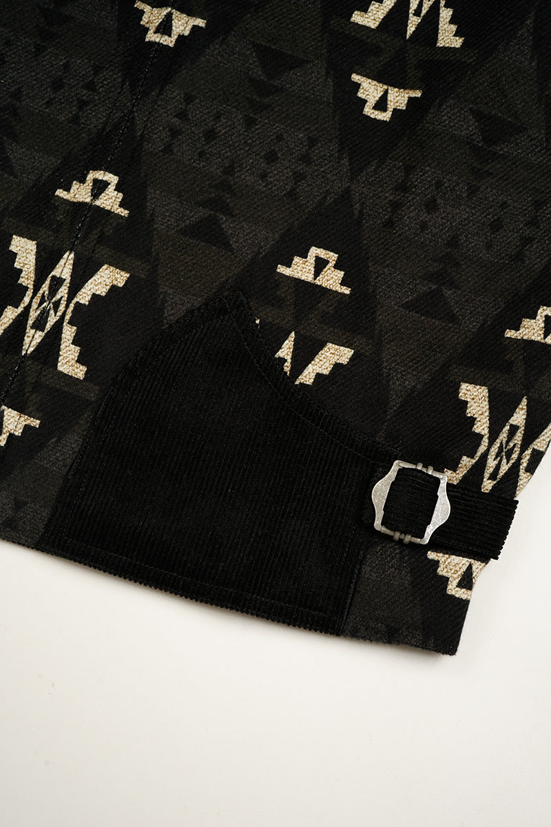 【ケーボン・リボーン】UNISEX / チマヨジャケットスリーブレス / CHIMAYO JACKET SLEEVELESS