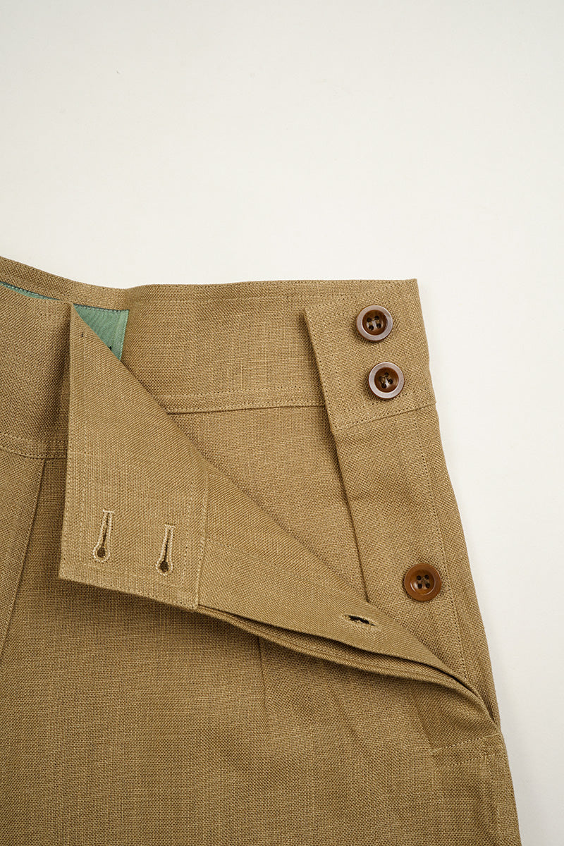 【ケーボン・リボーン】WOMAN / サイドボタンカバーオールパンツ / SIDE BUTTON COVERALL PANT