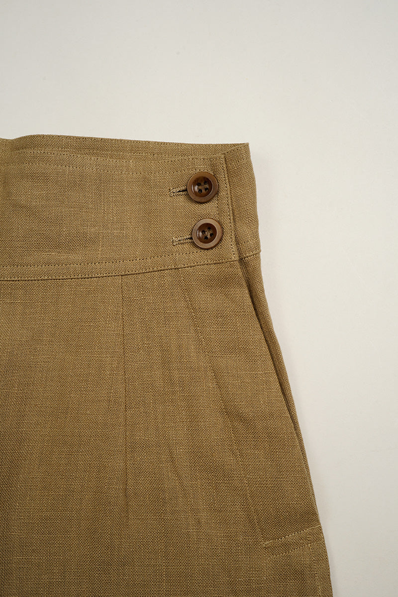 【ケーボン・リボーン】WOMAN / サイドボタンカバーオールパンツ / SIDE BUTTON COVERALL PANT