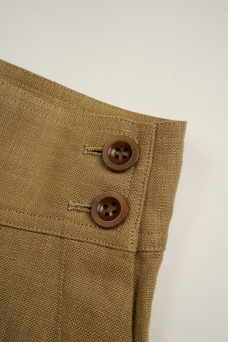 【ケーボン・リボーン】WOMAN / サイドボタンカバーオールパンツ / SIDE BUTTON COVERALL PANT