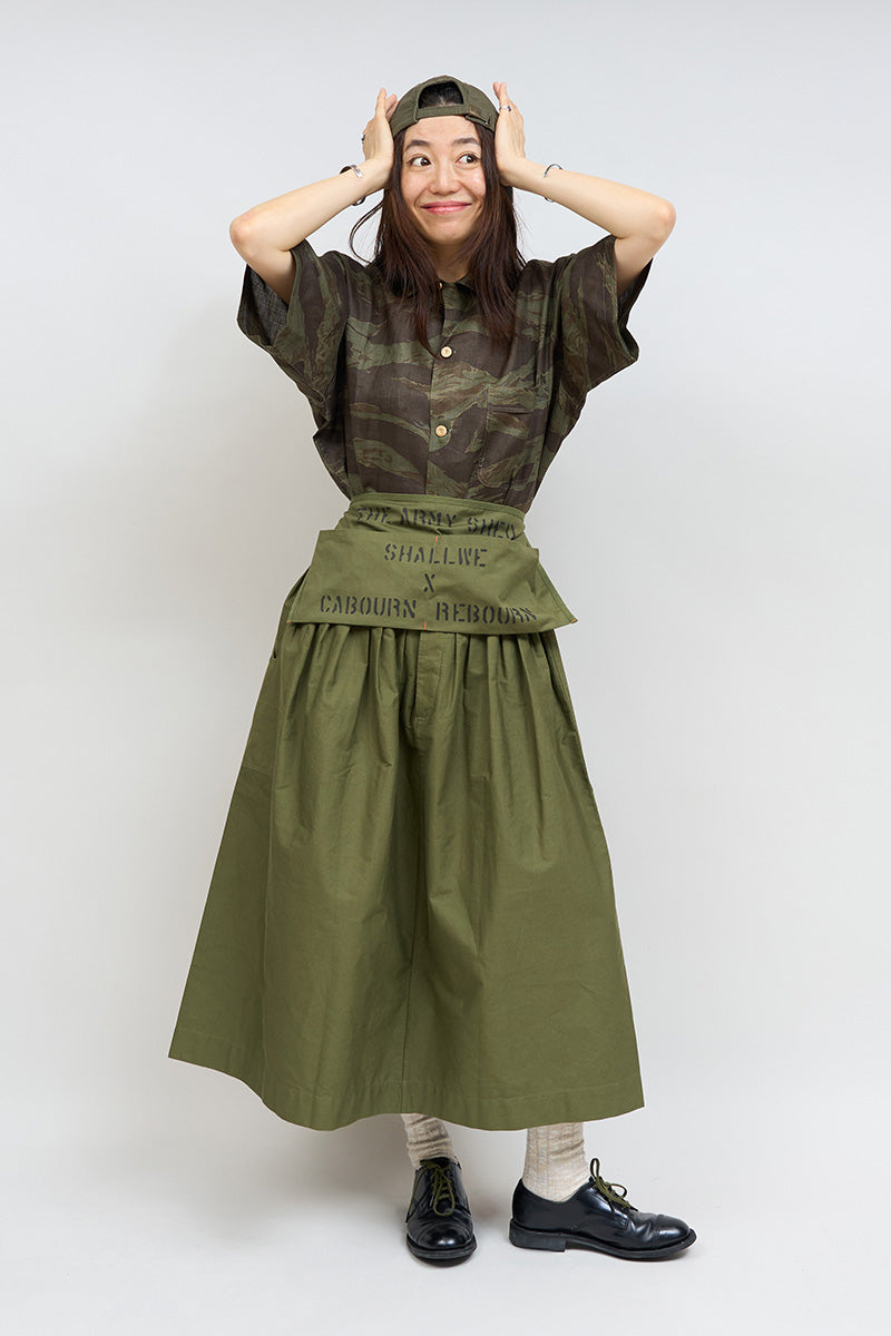 【ケーボン・リボーン】WOMAN / ワーキングスカート / WORKING SKIRT