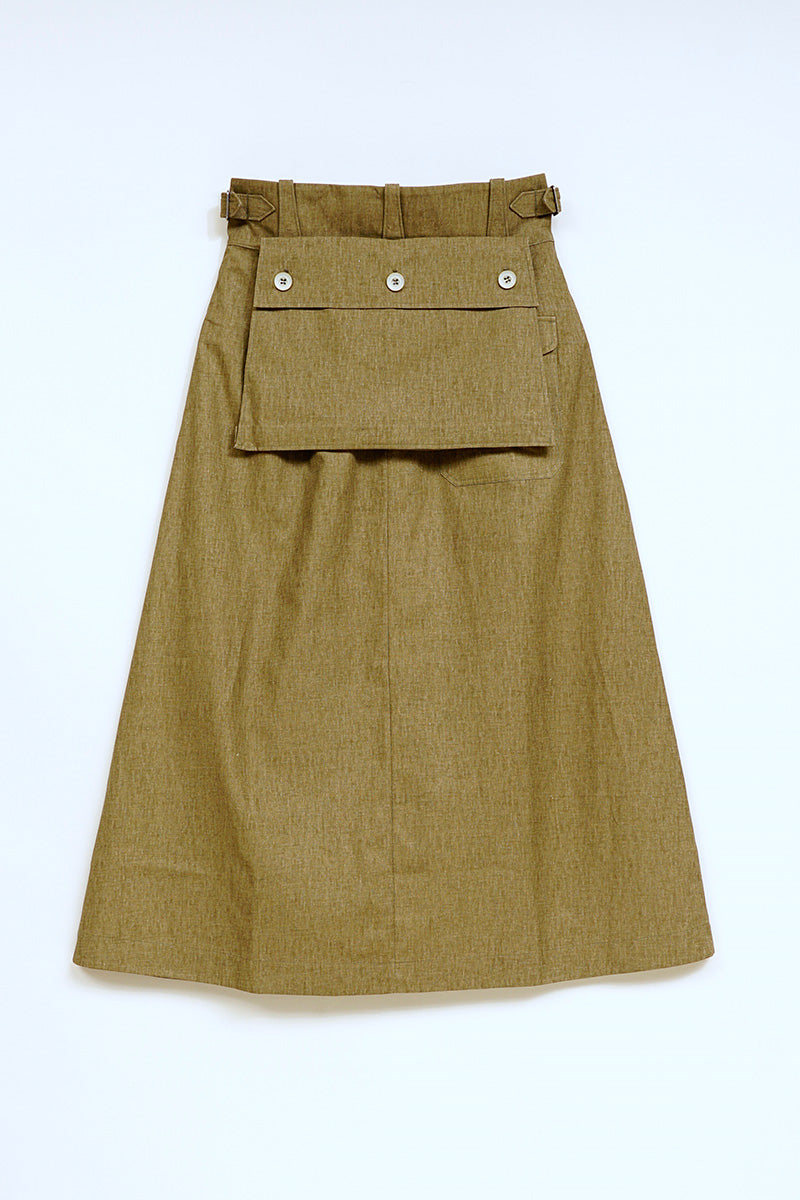 【ケーボン・リボーン】WOMAN / グルカスカート / GURKHA SKIRT
