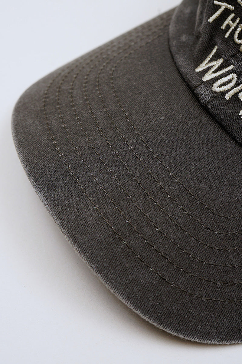 【ケーボン・リボーン】WOMAN / エンブロイダリーBBキャップEMBROIDERY BB CAP