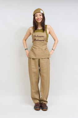 【ケーボン・リボーン】WOMAN / セルビッジエプロントップ / SELVAGED APRON TOP