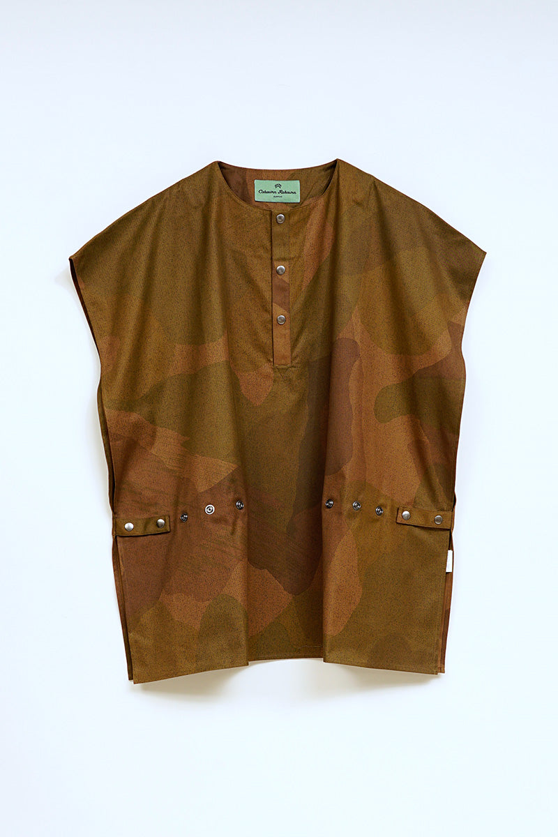 【ケーボン・リボーン】WOMAN / カモプルオーバーショート / CAMO PULLOVER SHORT