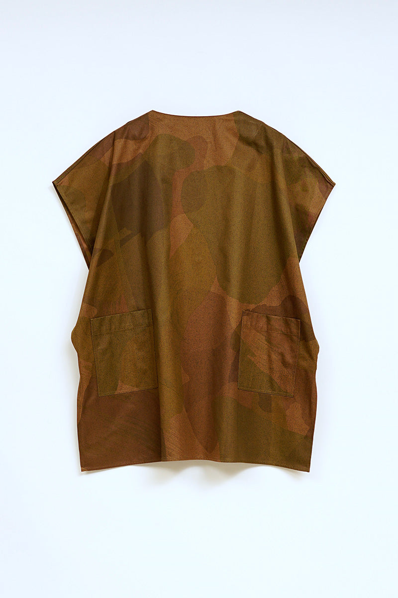 【ケーボン・リボーン】WOMAN / カモプルオーバーショート / CAMO PULLOVER SHORT