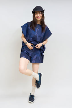 【ケーボン・リボーン】WOMAN / カモプルオーバーショート / CAMO PULLOVER SHORT