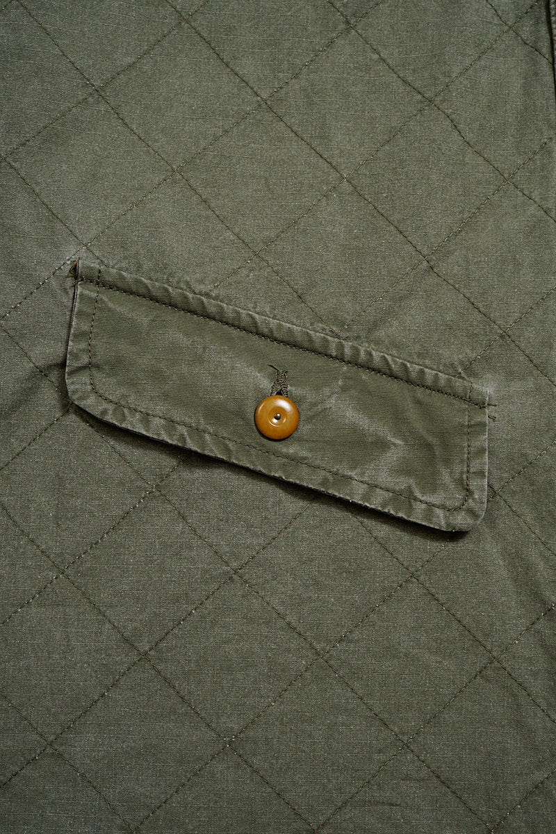 【ナイジェル・ケーボン】MAN / キルティングデッキコートリバーシブル - リップストップ / QUILTING DECK COAT REVERSIBLE - RIPSTOP