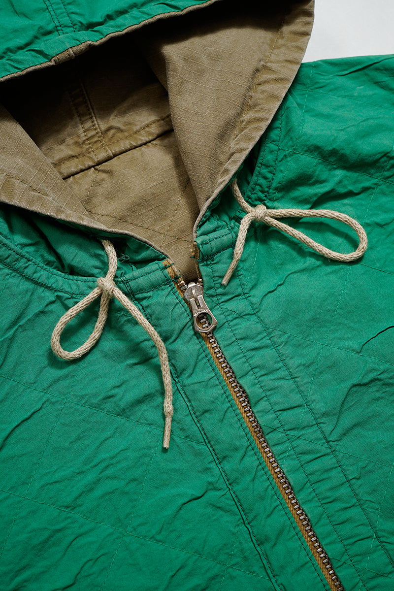 【ナイジェル・ケーボン】MAN / キルティングデッキコートリバーシブル - リップストップ / QUILTING DECK COAT REVERSIBLE - RIPSTOP