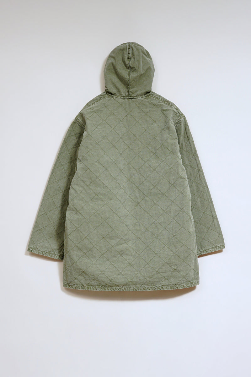 【ナイジェル・ケーボン】MAN / キルティングデッキコートリバーシブル - リップストップ / QUILTING DECK COAT REVERSIBLE - RIPSTOP