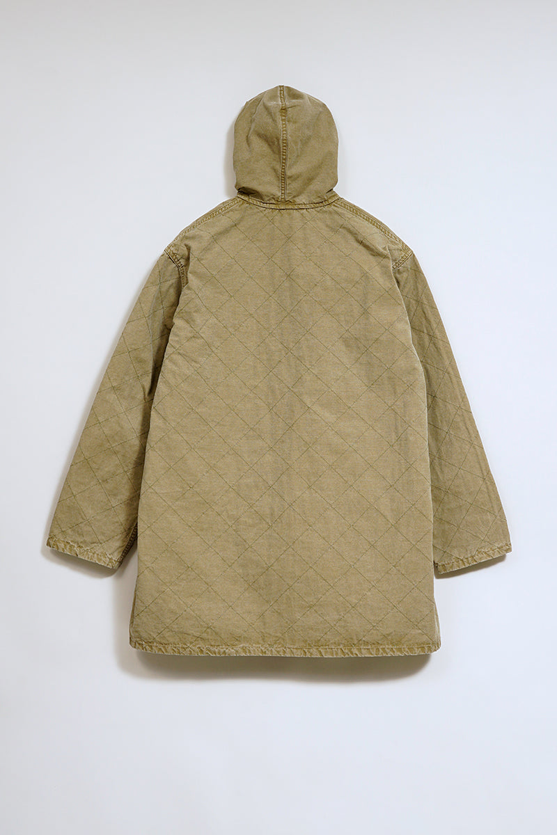 【ナイジェル・ケーボン】MAN / キルティングデッキコートリバーシブル - リップストップ / QUILTING DECK COAT REVERSIBLE - RIPSTOP