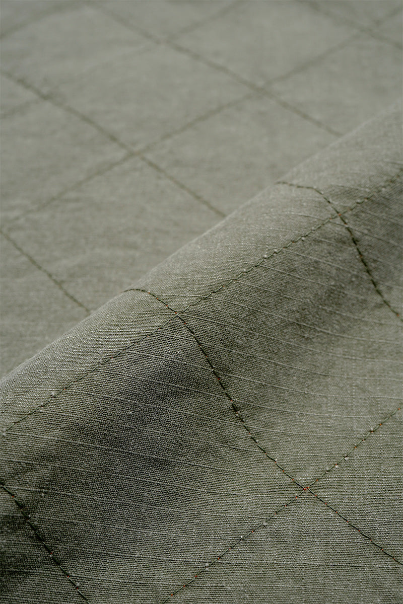 【ナイジェル・ケーボン】MAN / キルティングデッキコートリバーシブル - リップストップ / QUILTING DECK COAT REVERSIBLE - RIPSTOP