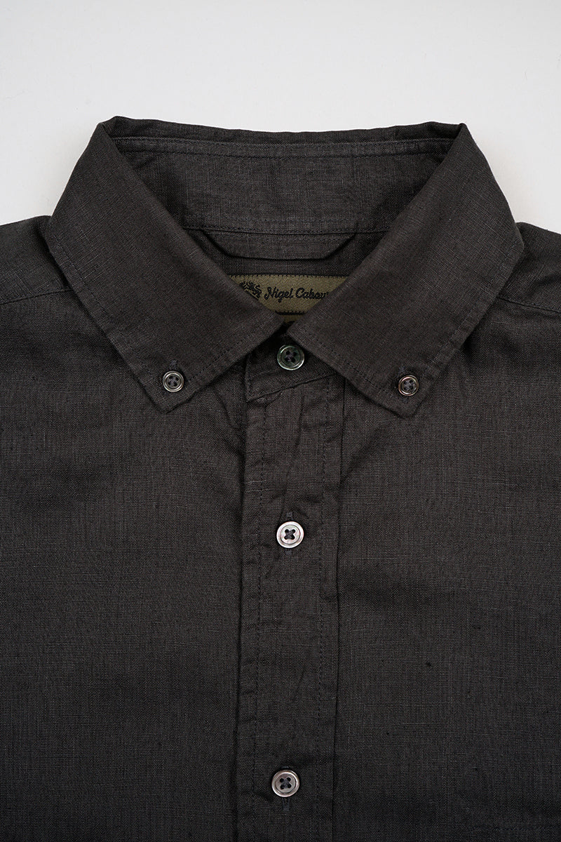 【ナイジェル・ケーボン】MAN / ブリティッシュオフィサーズシャツ - タイプ2 ヘンプ / BRITISH OFFICERS SHIRT - TYPE2 HEMP