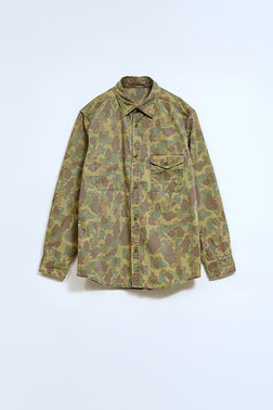 【ナイジェル・ケーボン】MAN / デッキシャツ - ダックハンターカモリバーシブル / DECK SHIRT - DUCK HUNTER CAMO REVERSIBLE