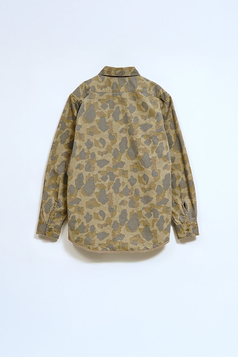 ナイジェル・ケーボン】MAN / デッキシャツ - ダックハンターカモ