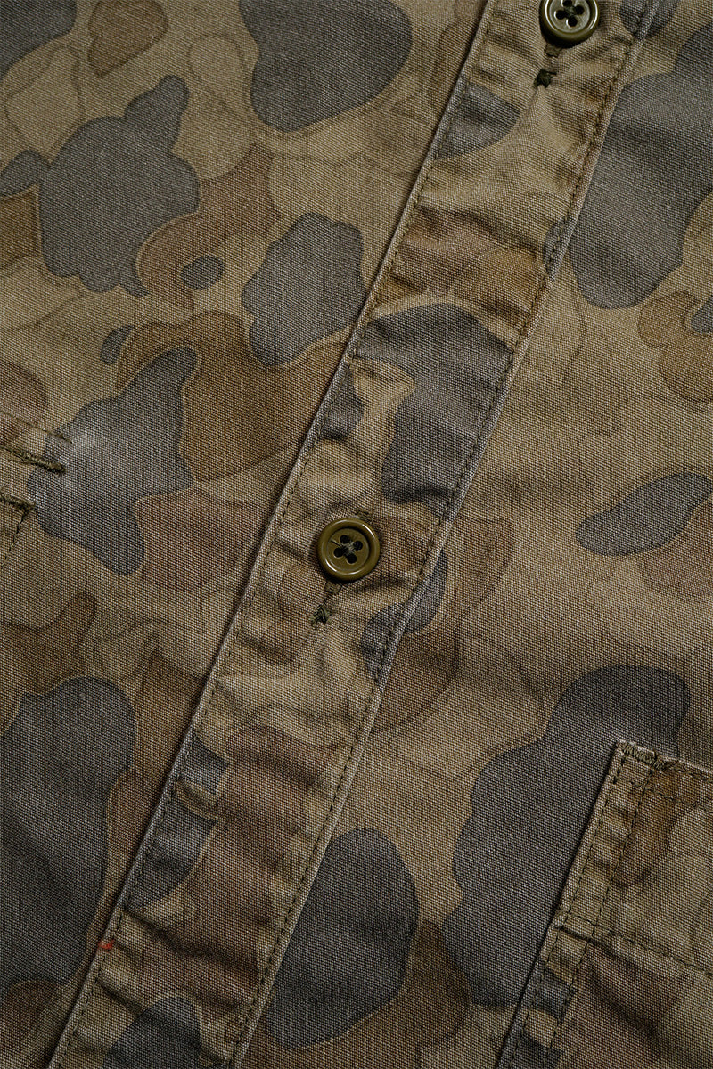 【ナイジェル・ケーボン】MAN / デッキシャツ - ダックハンターカモリバーシブル / DECK SHIRT - DUCK HUNTER CAMO REVERSIBLE